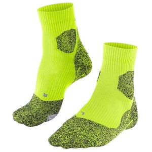 FALKE Men's RU Trail Grip M So Functional Yarn Anti-Blister 1 Pair Running Socks, Yellow Lightning 1690, 9.5-10.5 FALKE Men's RU Trail Grip M So Functional Yarn Anti-Blister 1 Pair Running Socks, Yellow Lightning 1690, 9.5-10.5