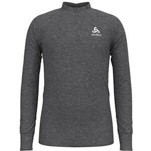 Odlo Men Functional Underwear Short Sleeve Shirt ACTIVE WARM ECO, steel grey melange, XXL Odlo Men Functional Underwear Short Sleeve Shirt ACTIVE WARM ECO, steel grey melange, XXL