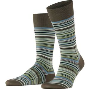 FALKE Men's Microblock M So Cotton Patterned 1 Pair Socks, Green Military 7826, 5.5-6.5 FALKE Men's Microblock M So Cotton Patterned 1 Pair Socks, Green Military 7826, 5.5-6.5