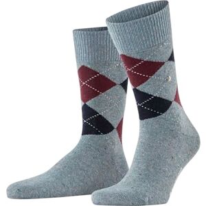 Burlington Men's Dundee M So Wool Viscose Patterned 1 Pair Socks, Blue Light Denim 6660, 6.5-11 Burlington Men's Dundee M So Wool Viscose Patterned 1 Pair Socks, Blue Light Denim 6660, 6.5-11