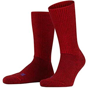 FALKE Unisex Walkie Ergo U So Wool Plain 1 Pair Socks, Red Scarlet 8280, 9.5-10.5 FALKE Unisex Walkie Ergo U So Wool Plain 1 Pair Socks, Red Scarlet 8280, 9.5-10.5