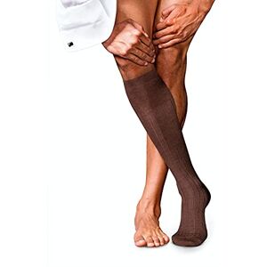 FALKE Men's No. 2 M Kh Cashmere Long Plain 1 Pair Knee-High Socks, Brown Teak Melange 5456, 7-8 FALKE Men's No. 2 M Kh Cashmere Long Plain 1 Pair Knee-High Socks, Brown Teak Melange 5456, 7-8