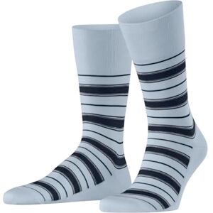 FALKE Men's Shirtline M So Cotton Patterned 1 Pair Socks, Blue Light 6594, 8.5-9.5 FALKE Men's Shirtline M So Cotton Patterned 1 Pair Socks, Blue Light 6594, 8.5-9.5