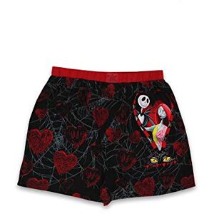 Disney Nightmare Before Christmas Jack and Sally Men's Boxer Shorts Underwear, Multicolor, XL Disney Nightmare Before Christmas Jack and Sally Men's Boxer Shorts Underwear, Multicolor, XL