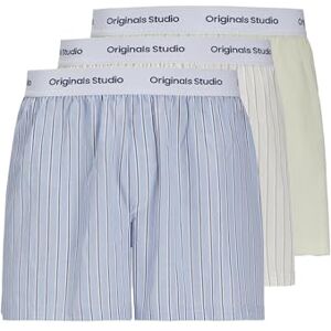 JACK & JONES Men's Jacvesterbro Woven Boxers 3 Pack, Moonbeam, x_l (Pack of 3) JACK & JONES Men's Jacvesterbro Woven Boxers 3 Pack, Moonbeam, x_l (Pack of 3)