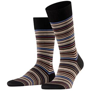 FALKE Men's Microblock M So Cotton Patterned 1 Pair Socks, Grey Grey-White 3030, 10-11 FALKE Men's Microblock M So Cotton Patterned 1 Pair Socks, Grey Grey-White 3030, 10-11