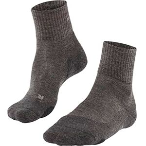 FALKE Men's TK2 Explore Wool Short M Sso Warm Thick Anti-Blister 1 Pair Hiking Socks, Grey Smog 3150, 11-12.5 FALKE Men's TK2 Explore Wool Short M Sso Warm Thick Anti-Blister 1 Pair Hiking Socks, Grey Smog 3150, 11-12.5