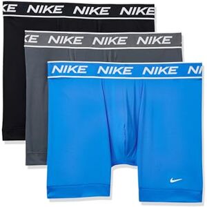 Nike Men's All Day Micro Stretch Boxer Brief Underwear (3-Pack), Photo Blue/Iron Grey/Black, XL (Pack of 3) Nike Men's All Day Micro Stretch Boxer Brief Underwear (3-Pack), Photo Blue/Iron Grey/Black, XL (Pack of 3)
