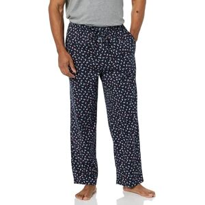 Amazon Essentials Men's Straight-Fit Woven Pyjama Bottoms with Pockets, Navy Paisley, 3XL Amazon Essentials Men's Straight-Fit Woven Pyjama Bottoms with Pockets, Navy Paisley, 3XL