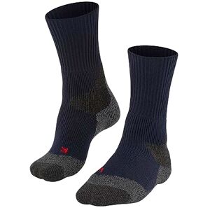 FALKE Men's TKX Expedition M So Wool Thick Anti-Blister 1 Pair Hiking Socks, Blue Marine 6120, 5.5-7.5 FALKE Men's TKX Expedition M So Wool Thick Anti-Blister 1 Pair Hiking Socks, Blue Marine 6120, 5.5-7.5