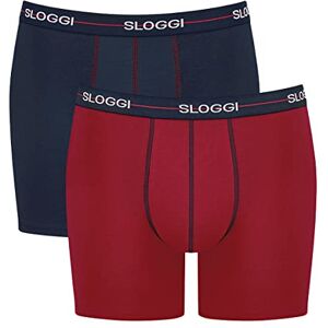 Sloggi Men's Start Short C2P box Briefs, BLUE DARK COMBINATION, 36 Sloggi Men's Start Short C2P box Briefs, BLUE DARK COMBINATION, 36