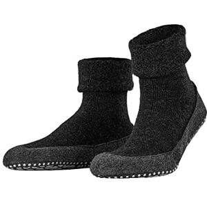 FALKE Cosyshoe M Hp Wool Grips On Sole 1 Pair Grip socks, Grey Anthracite Melange 3080, 10/11 UK FALKE Cosyshoe M Hp Wool Grips On Sole 1 Pair Grip socks, Grey Anthracite Melange 3080, 10/11 UK