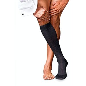 FALKE Men's No. 6 M Kh Wool Silk Long Plain 1 Pair Knee-High Socks, Grey Anthracite Melange 3080, 7-8 FALKE Men's No. 6 M Kh Wool Silk Long Plain 1 Pair Knee-High Socks, Grey Anthracite Melange 3080, 7-8