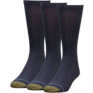 Gold Toe Men's Uptown Crew Socks, 3-pairs casual socks, Navy, L UK Gold Toe Men's Uptown Crew Socks, 3-pairs casual socks, Navy, L UK