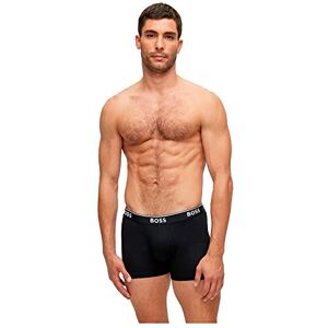 Boss Mens BoxerBr 3P Power Three-Pack of Stretch-Cotton Boxer Briefs with Logos Boss Mens BoxerBr 3P Power Three-Pack of Stretch-Cotton Boxer Briefs with Logos