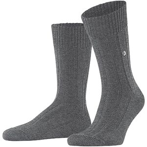 Burlington Men's Dover M So Wool Plain 1 Pair Socks, Grey Dark 3070, 6.5-11 Burlington Men's Dover M So Wool Plain 1 Pair Socks, Grey Dark 3070, 6.5-11