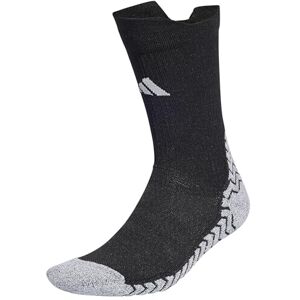 adidas Unisex GRIP Knitted Cushioned Crew Performance Socks, black/white, 8.5-10 adidas Unisex GRIP Knitted Cushioned Crew Performance Socks, black/white, 8.5-10
