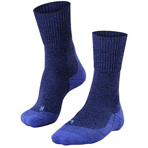 FALKE Men's TK1 Adventure Wool M So Breathable Thick Anti-Blister 1 Pair Hiking Socks, Blue Yve 6714, 9.5-10.5 FALKE Men's TK1 Adventure Wool M So Breathable Thick Anti-Blister 1 Pair Hiking Socks, Blue Yve 6714, 9.5-10.5