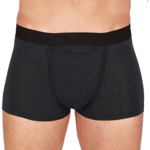 HOM , Mens, Simon HO1 Boxer Briefs, Black And Grey Stripes, XXL HOM , Mens, Simon HO1 Boxer Briefs, Black And Grey Stripes, XXL