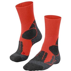 FALKE Men's TK1 Adventure M So Wool Thick Anti-Blister 1 Pair Hiking Socks, Orange Electric 8192, 11-12.5 FALKE Men's TK1 Adventure M So Wool Thick Anti-Blister 1 Pair Hiking Socks, Orange Electric 8192, 11-12.5