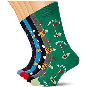 Happy Socks Mens Hs By Sports 5-pack, Multi, 7-11 UK Happy Socks Mens Hs By Sports 5-pack, Multi, 7-11 UK