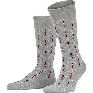 Burlington Men's Guard M So Cotton Patterned 1 Pair Socks, Grey Light 3400, 6.5-11 Burlington Men's Guard M So Cotton Patterned 1 Pair Socks, Grey Light 3400, 6.5-11