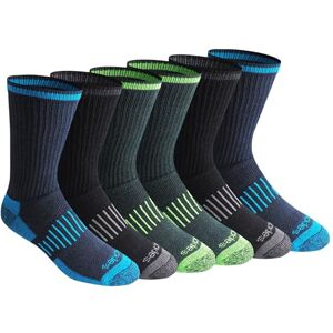 Dickies Men's Dri-tech Original Moisture Control Crew Socks, Available in M-XXL (6, 12, 18, Black Bright (6 Pairs), Large (Pack of 6) Dickies Men's Dri-tech Original Moisture Control Crew Socks, Available in M-XXL (6, 12, 18, Black Bright (6 Pairs), Large (Pack of 6)