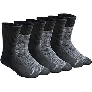 Dickies Men's Dri-tech Moisture Control Crew Socks Multipack, Black Free Run (6 Pairs), Shoe Size: 6-12 Dickies Men's Dri-tech Moisture Control Crew Socks Multipack, Black Free Run (6 Pairs), Shoe Size: 6-12