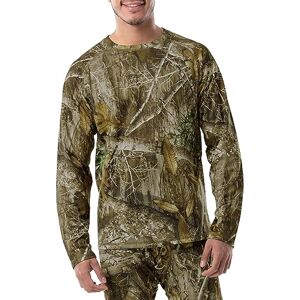Realtree Men's Heavyweight Fleece Thermal Underwear Top Undershirt, Edge, Large Realtree Men's Heavyweight Fleece Thermal Underwear Top Undershirt, Edge, Large