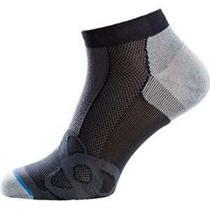 Odlo Unisex Short Socks LIGHT, black grey melange, 39-41 Odlo Unisex Short Socks LIGHT, black grey melange, 39-41