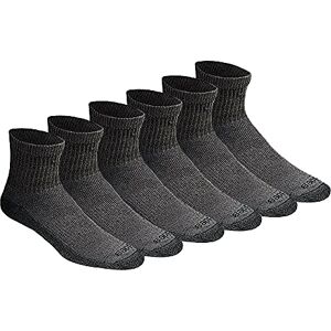 Dickies Men's Dri-tech Moisture Control Quarter Socks, Available in M-XXL (6, 12, 18, Charcoal (6 Pairs), Large (Pack of 6) Dickies Men's Dri-tech Moisture Control Quarter Socks, Available in M-XXL (6, 12, 18, Charcoal (6 Pairs), Large (Pack of 6)