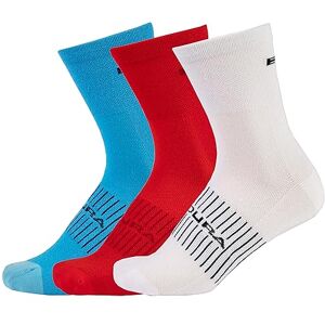 Canterbury Endura Men's CoolMax® Race 3-P Socks, Multi-color, S-M Canterbury Endura Men's CoolMax® Race 3-P Socks, Multi-color, S-M