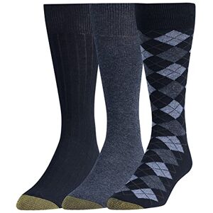 Gold Toe Men's Classic Argyle dress Socks, 3-pairs dress socks, Navy Diamond, L UK Gold Toe Men's Classic Argyle dress Socks, 3-pairs dress socks, Navy Diamond, L UK