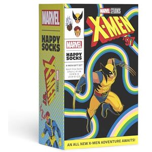 Happy Socks Unisex Marvel™ X-men 3-pack Gift Set, Marvel X-Men 3-Pack Gift Set, 7-11 UK Happy Socks Unisex Marvel™ X-men 3-pack Gift Set, Marvel X-Men 3-Pack Gift Set, 7-11 UK