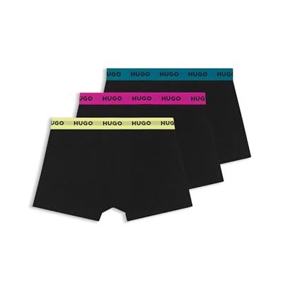 Hugo Boss Trunk Triplet Pack Men's Trunk (Pack of 3), Black 008, S Hugo Boss Trunk Triplet Pack Men's Trunk (Pack of 3), Black 008, S