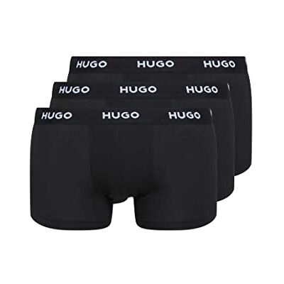 Hugo Boss Men's Trunk Triplet Pack Boxer Shorts, New-Black1, XL (Pack of 3) Hugo Boss Men's Trunk Triplet Pack Boxer Shorts, New-Black1, XL (Pack of 3)