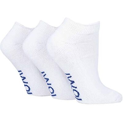IOMI 3 Pairs Extra Wide Cushioned Cotton Rich Trainer Diabetic Socks for Swollen Feet and Ankles IOMI 3 Pairs Extra Wide Cushioned Cotton Rich Trainer Diabetic Socks for Swollen Feet and Ankles