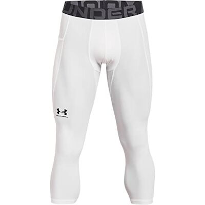 Under Armour Men UA HG Armour 3/4 Legging, Comfortable and robust gym leggings, lightweight and elastic thermal underwear with compression fit. Under Armour Men UA HG Armour 3/4 Legging, Comfortable and robust gym leggings, lightweight and elastic thermal underwear with compression fit.