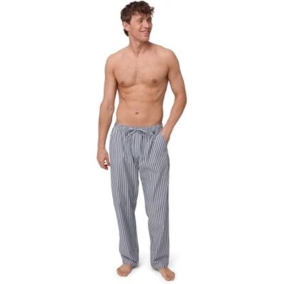 DANISH ENDURANCE Pyjama Bottoms Mens, 100% Organic Cotton, Soft Brushed Inside Lounge Pants Mens with Adjustable Drawstring & Regular Fit with Pockets DANISH ENDURANCE Pyjama Bottoms Mens, 100% Organic Cotton, Soft Brushed Inside Lounge Pants Mens with Adjustable Drawstring & Regular Fit with Pockets