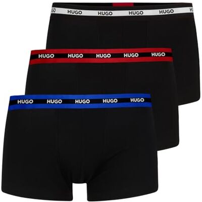 Hugo Boss Men's Trunk Triplet Planet 10249742, Black, L Hugo Boss Men's Trunk Triplet Planet 10249742, Black, L