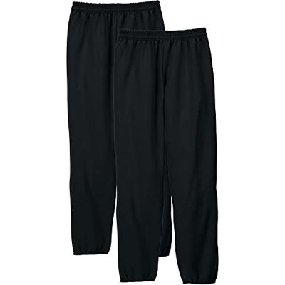 Hanes Men's Sweatpants, EcoSmart Best Sweatpants for Men, Men's Athletic Lounge Pants with Cinched Cuffs (1 or 2 Pack Option) Hanes Men's Sweatpants, EcoSmart Best Sweatpants for Men, Men's Athletic Lounge Pants with Cinched Cuffs (1 or 2 Pack Option)