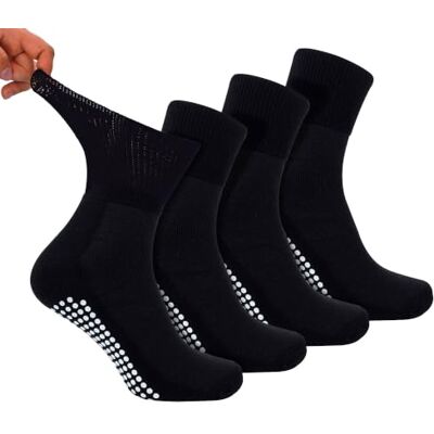 Dr.Socks - Bamboo Diabetic Socks - Black - Short - Socks Dr.Socks - Bamboo Diabetic Socks - Black - Short - Socks