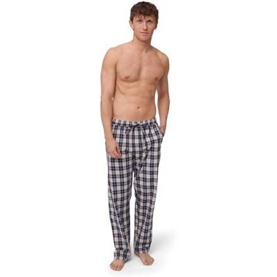 DANISH ENDURANCE Pyjama Bottoms Mens, 100% Organic Cotton, Soft Brushed Inside Lounge Pants Mens with Adjustable Drawstring & Regular Fit with Pockets DANISH ENDURANCE Pyjama Bottoms Mens, 100% Organic Cotton, Soft Brushed Inside Lounge Pants Mens with Adjustable Drawstring & Regular Fit with Pockets