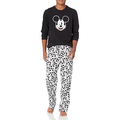 Amazon Essentials Disney Marvel Star Wars Men's Flannel Pyjama Sleep Sets, Mickey Moods Mens Flannel, S Amazon Essentials Disney Marvel Star Wars Men's Flannel Pyjama Sleep Sets, Mickey Moods Mens Flannel, S
