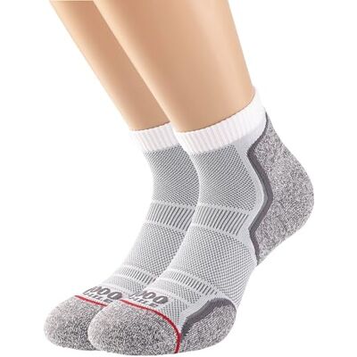 1000 Mile Men's Mile Run Anklet Sock Mens, White, XL UK 1000 Mile Men's Mile Run Anklet Sock Mens, White, XL UK