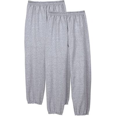 Hanes Men's Sweatpants, EcoSmart Best Sweatpants for Men, Men's Athletic Lounge Pants with Cinched Cuffs (1 or 2 Pack Option) Hanes Men's Sweatpants, EcoSmart Best Sweatpants for Men, Men's Athletic Lounge Pants with Cinched Cuffs (1 or 2 Pack Option)