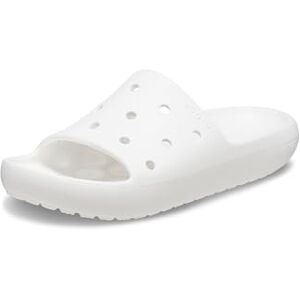 Crocs Unisex Adult Slide, Classic Slide v2, White, 14 UK Men Crocs Unisex Adult Slide, Classic Slide v2, White, 14 UK Men