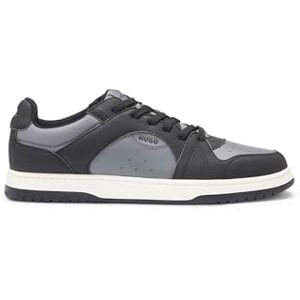 Hugo Boss Mens Hadrian Tenn Low-top Trainers with Faux Leather Size 12 Charcoal Hugo Boss Mens Hadrian Tenn Low-top Trainers with Faux Leather Size 12 Charcoal