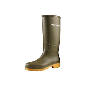 Dunlop Dull Unisex Full Knee Waterproof Rain Boots Chemical Resistant PVC Wellies for Outdoor and Gardening, Traditional Green/Crepe, EU36, UK3 Dunlop Dull Unisex Full Knee Waterproof Rain Boots Chemical Resistant PVC Wellies for Outdoor and Gardening, Traditional Green/Crepe, EU36, UK3