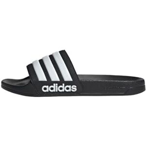 adidas Unisex Adilette Shower Slides, Core Black / Cloud White, 8 UK adidas Unisex Adilette Shower Slides, Core Black / Cloud White, 8 UK
